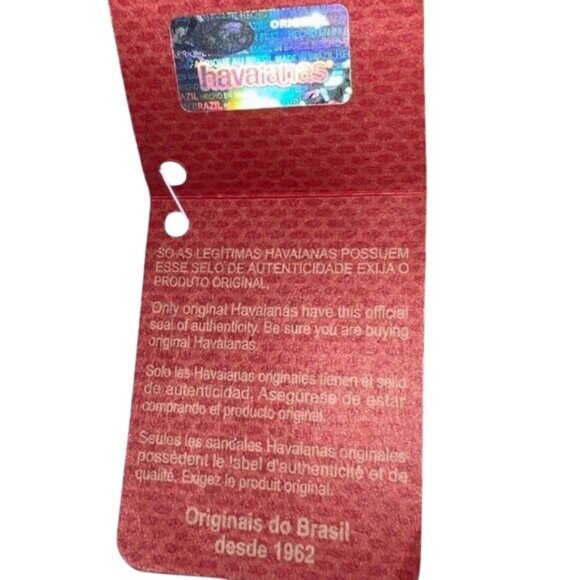 Marvel Iron Man Comic Havaianas Flip Flops Men’s Size 11/12 Summer And Vacation - Picture 6 of 7